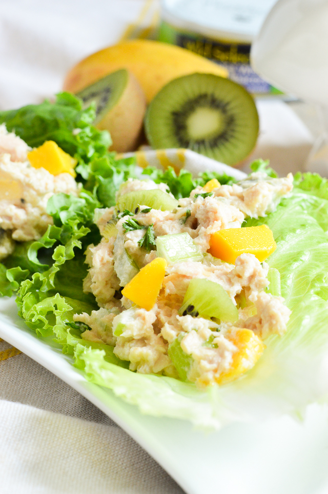 Paleo Tropical Tuna Salad - Clean Eating Veggie Girl