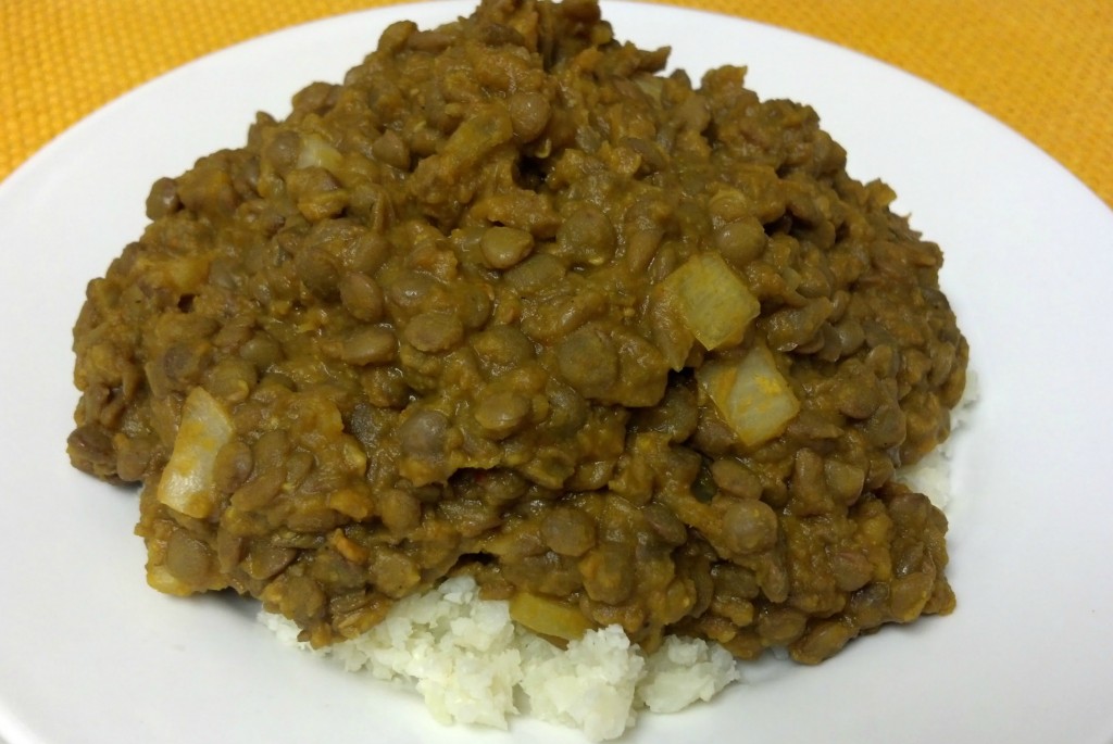 friday favorite butternut curry lentils