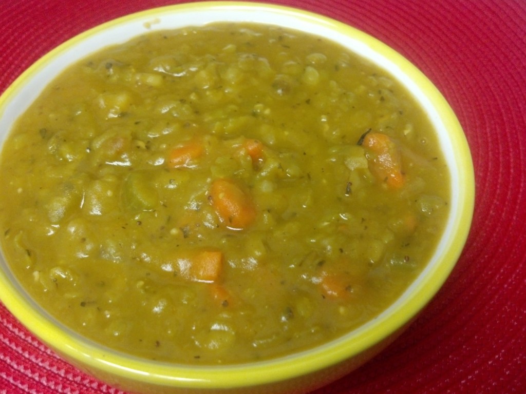 friday favorite split pea soup