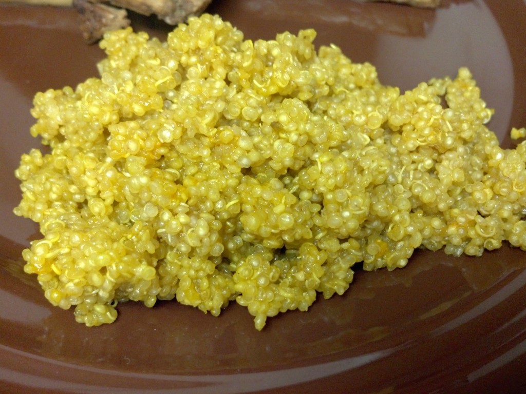 friday favorite yellow quinoa