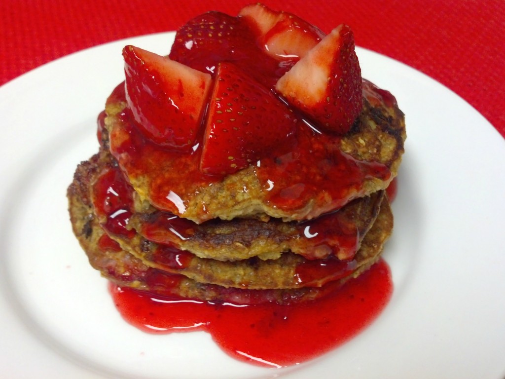 strawberry banana pancakes 5