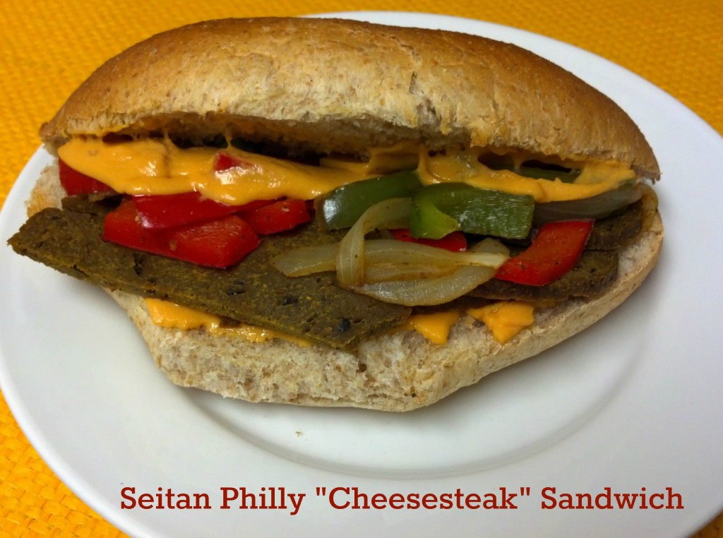 seitan philly cheesesteak 2