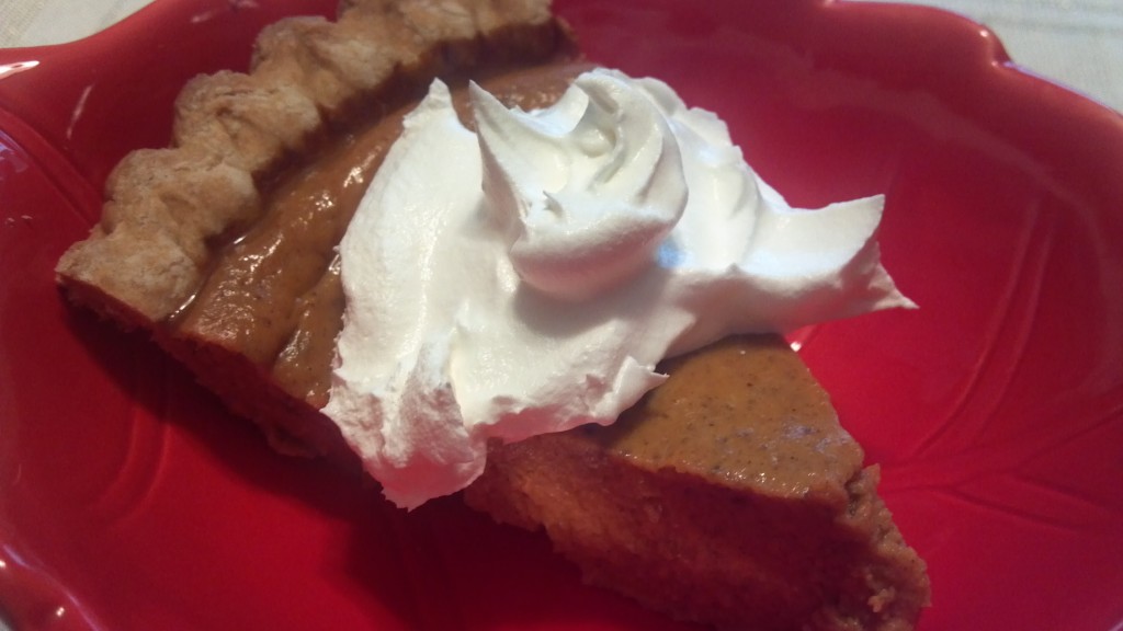 thanksgiving pumpkin pie