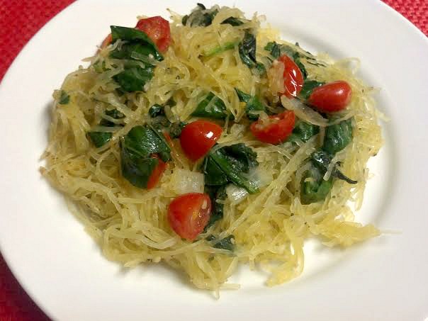 tomato basil spaghetti squash 5