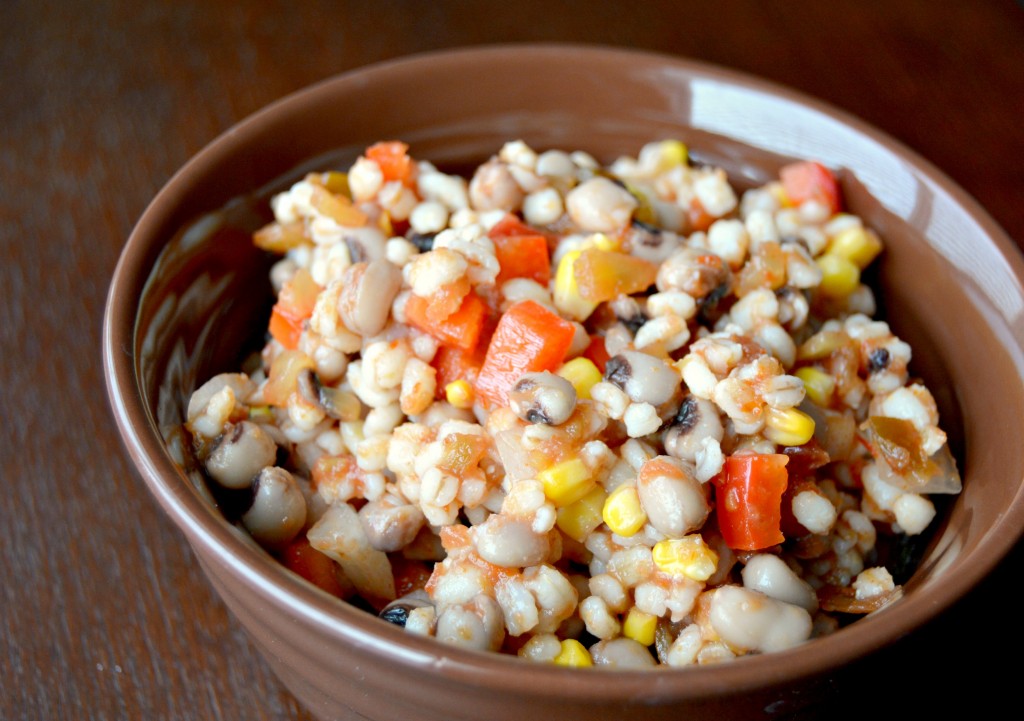 Mexican barley salad 2