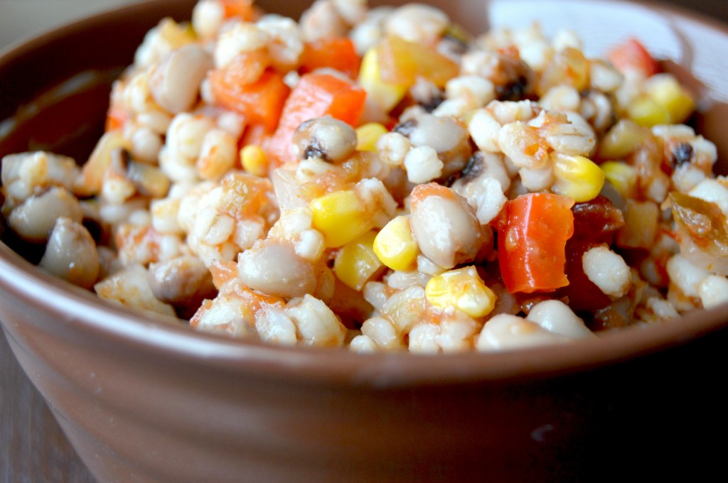 Mexican barley salad 3