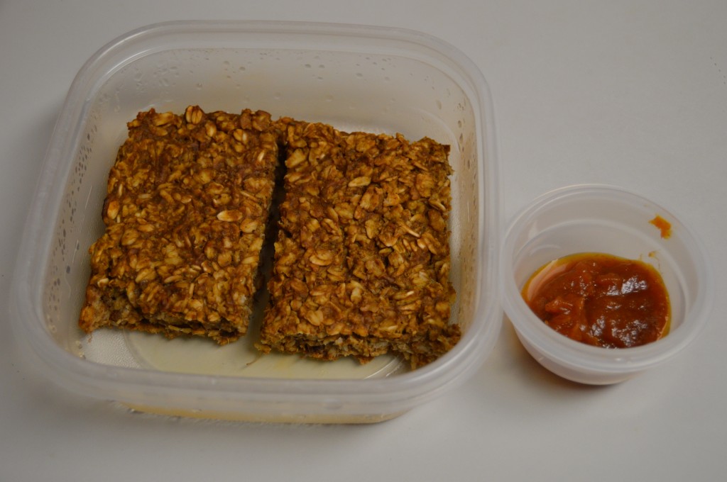 pumpkin chocolate oatmeal bake