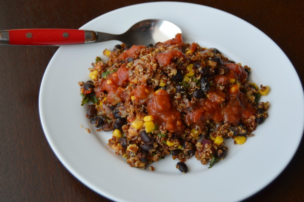 Mexican quinoa bake 3