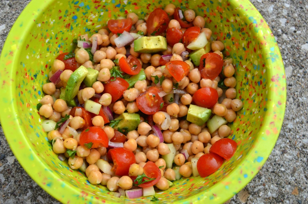 fff chickpea summer salad