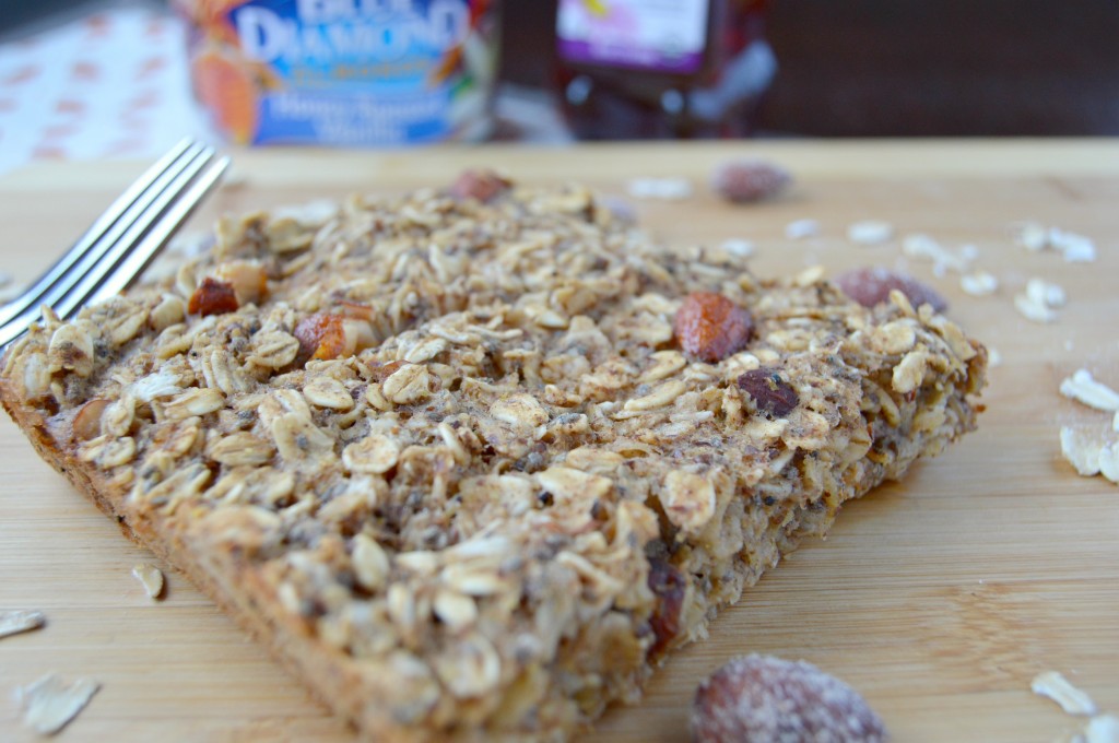 honey vanilla oatmeal bake 11