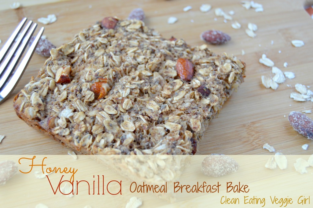 honey vanilla oatmeal bake 8