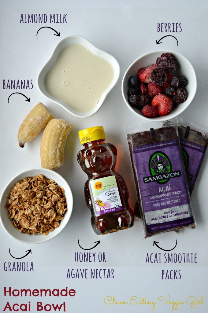 Learn how to make an acai bowl for a healthy vegan and gluten-free breakfast option!