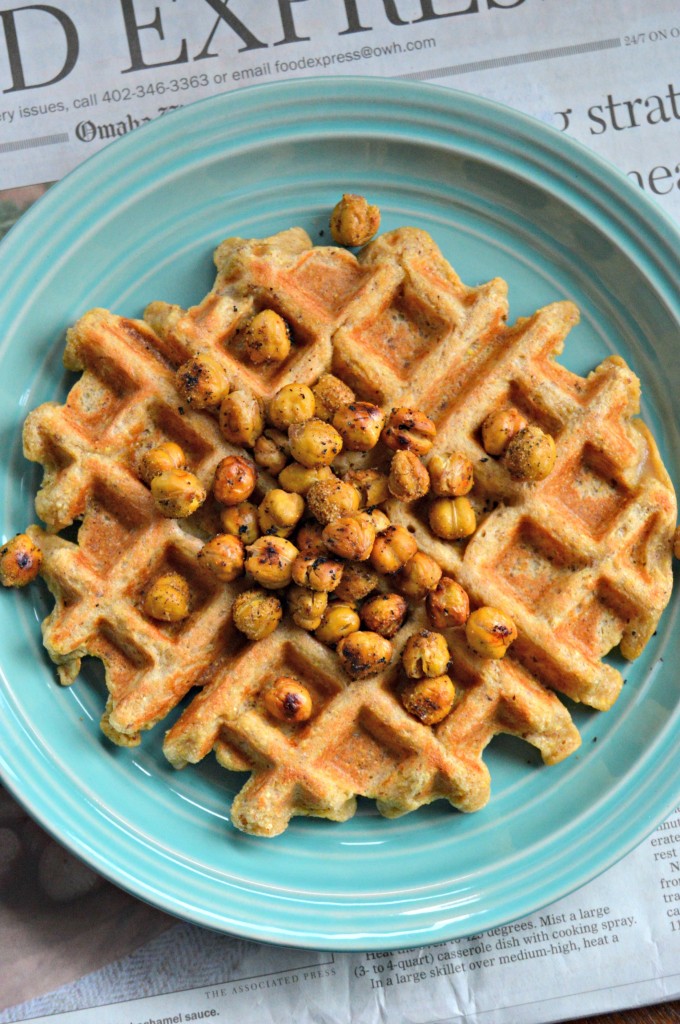 chickpea waffles