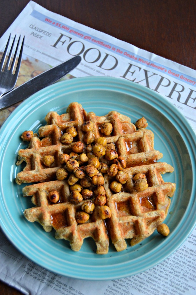 chickpea waffles 7