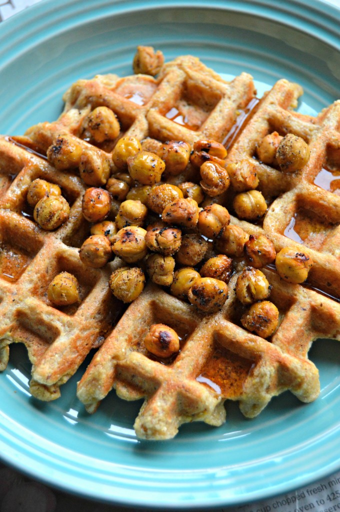 chickpea waffles 9