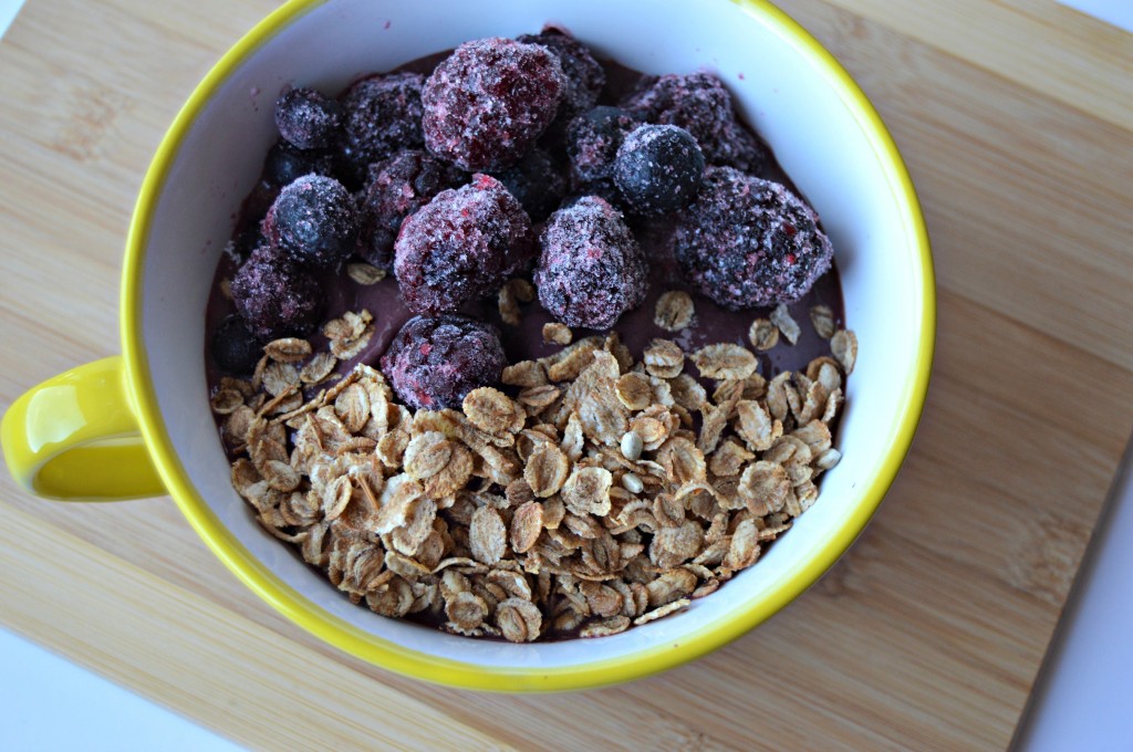 Learn how to make an acai bowl for a healthy vegan and gluten-free breakfast option!