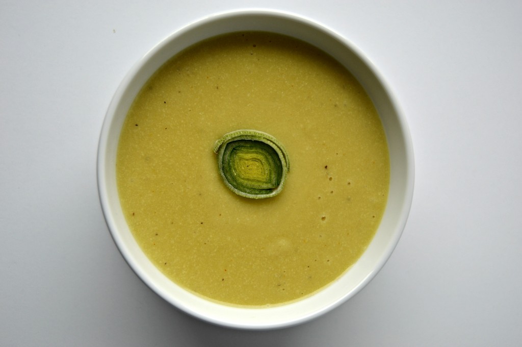 cheesy cashew leek potato soup 2