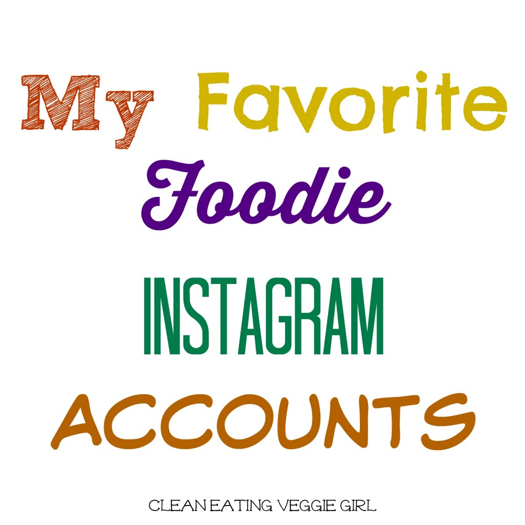 My Favorite Instagram Accounts Graphic