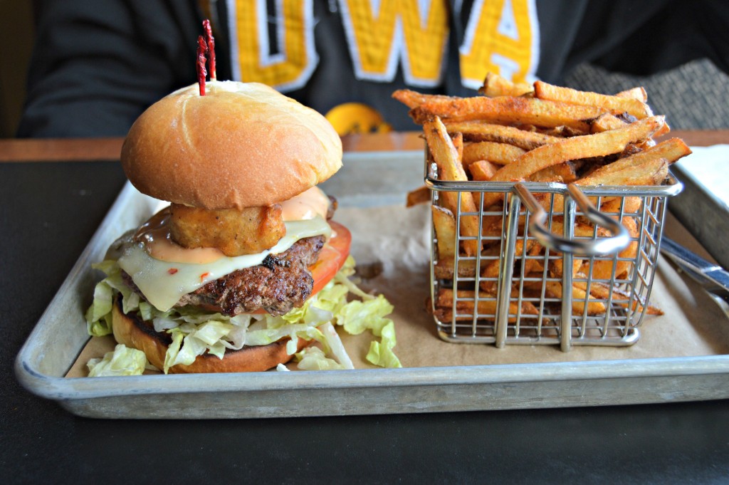 Tap House Cheese Curd Burgers