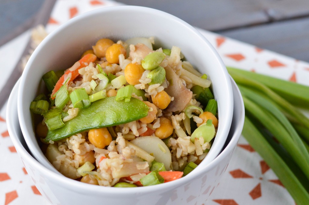 Chickpea Veggie Fried Rice 2