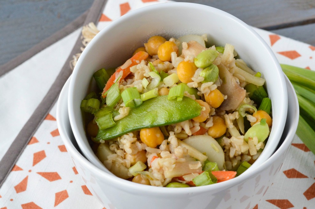 Chickpea Veggie Fried Rice 3