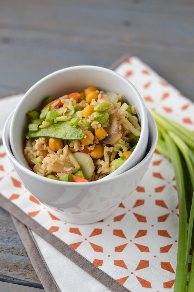 Chickpea Veggie Fried Rice 5