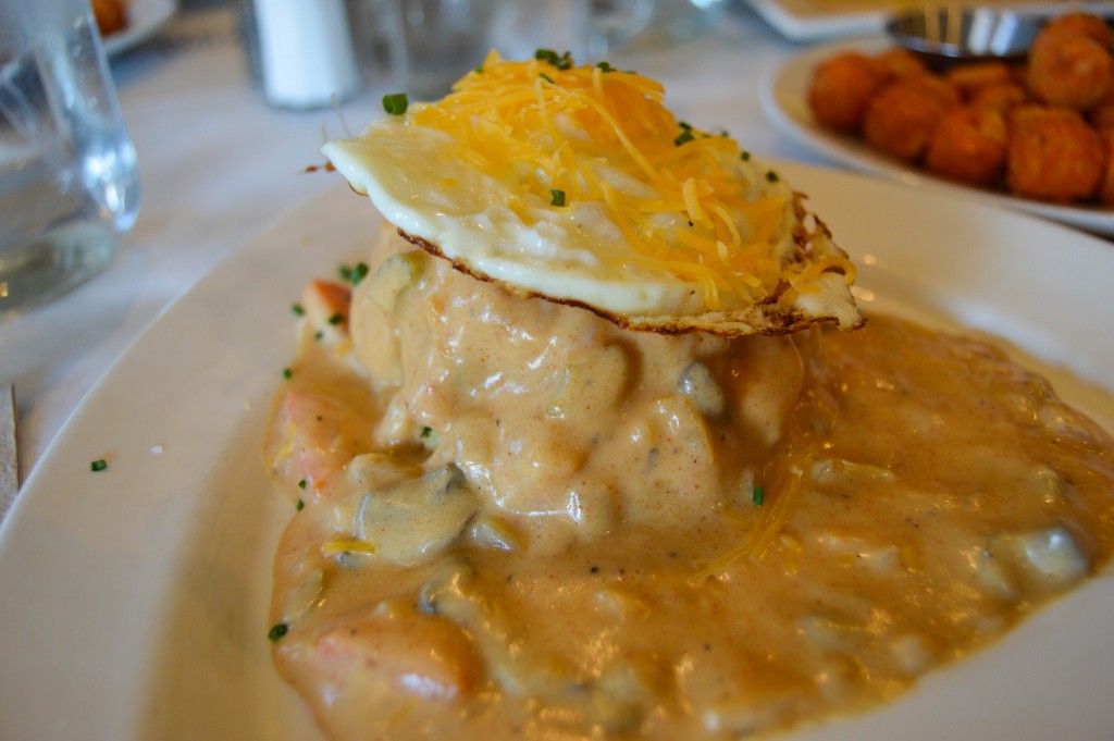 Over Easy Omaha Veggie Biscuits and Gravy 2