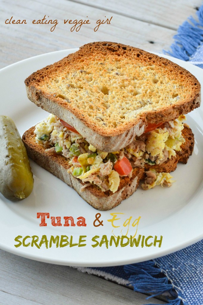 Tuna Egg Scramble Sandwich 4 Graphic