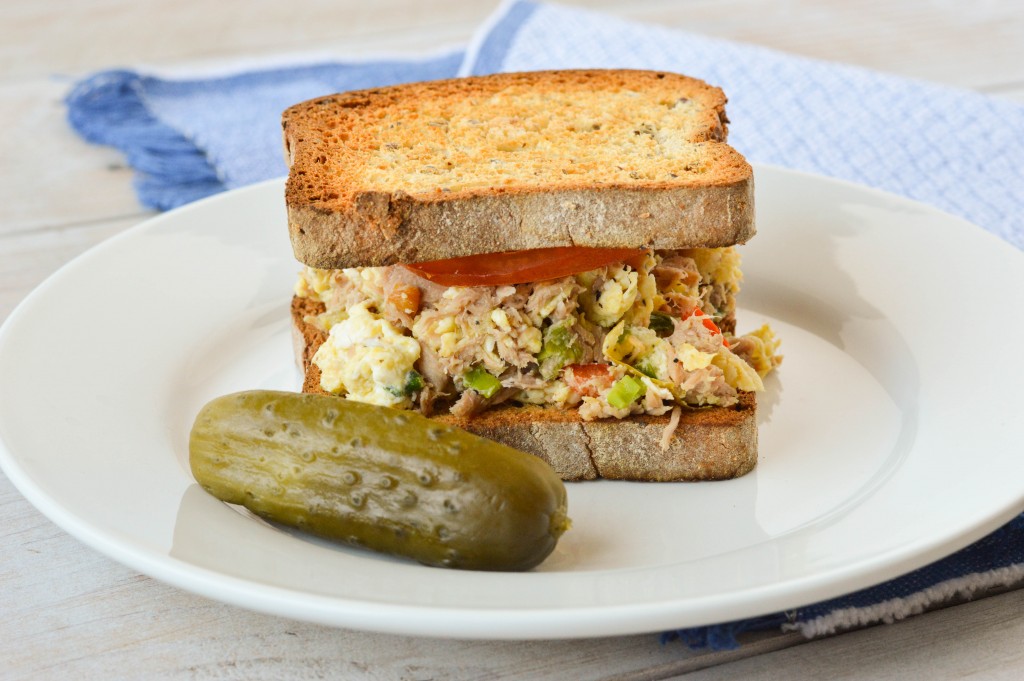 Tuna Egg Scramble Sandwich 5