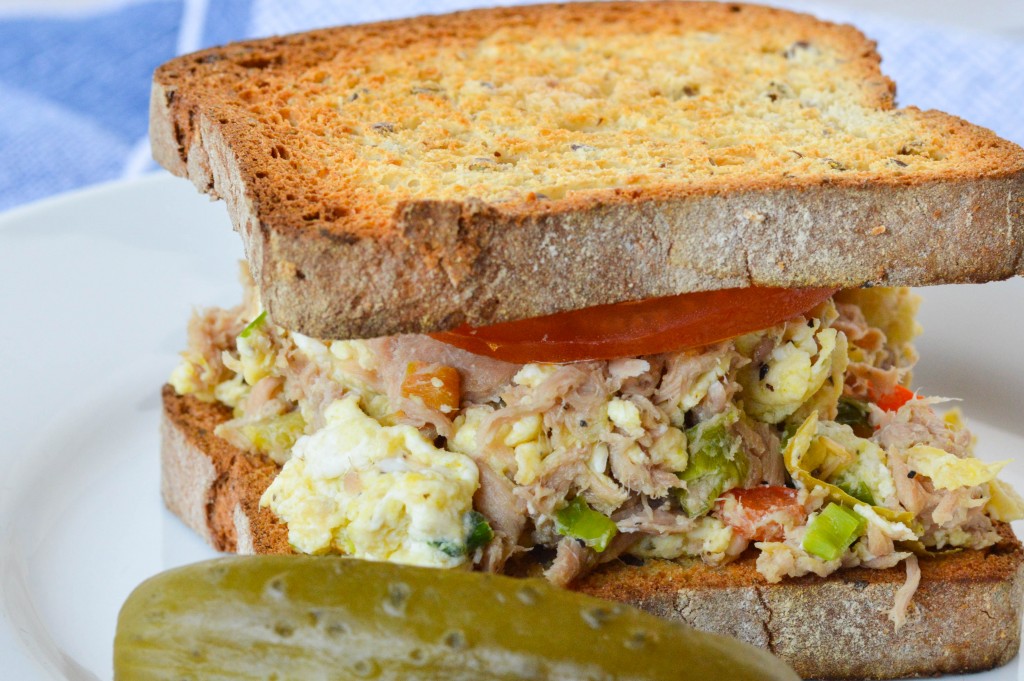 Tuna Egg Scramble Sandwich 6