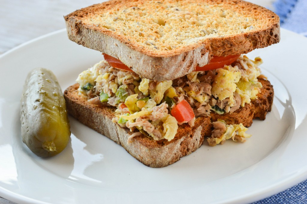 Tuna Egg Scramble Sandwich 7