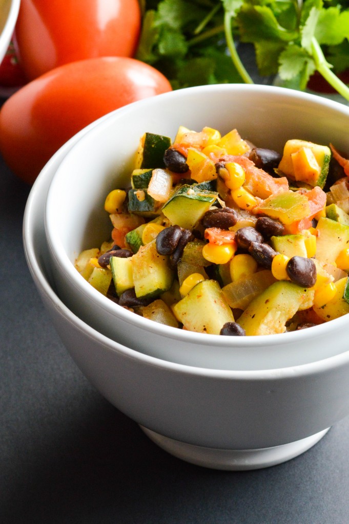 Vegetable Black Bean Mexican Skillet 6