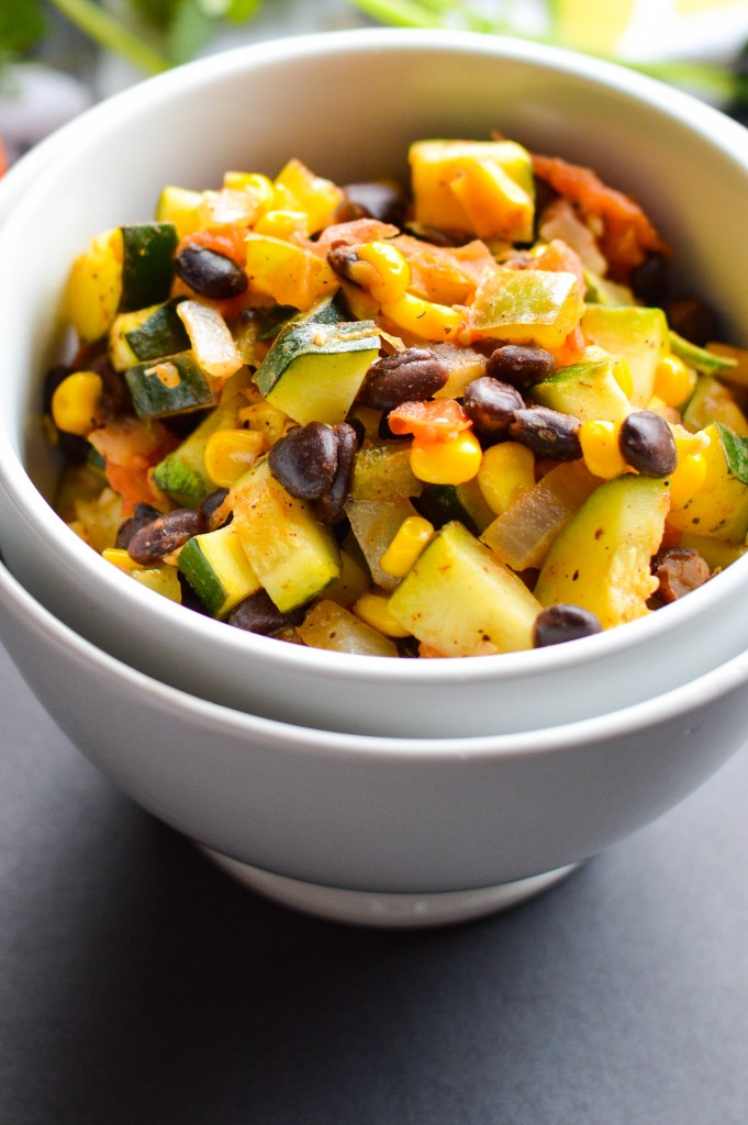 Vegetable Black Bean Mexican Skillet 7