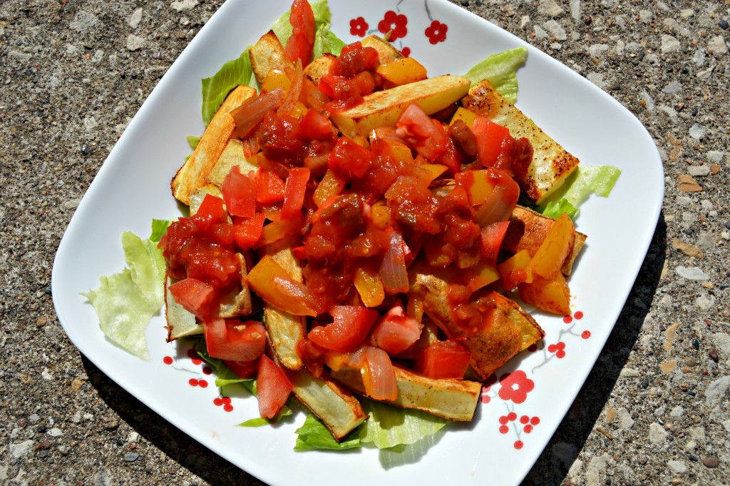 french fry nachos