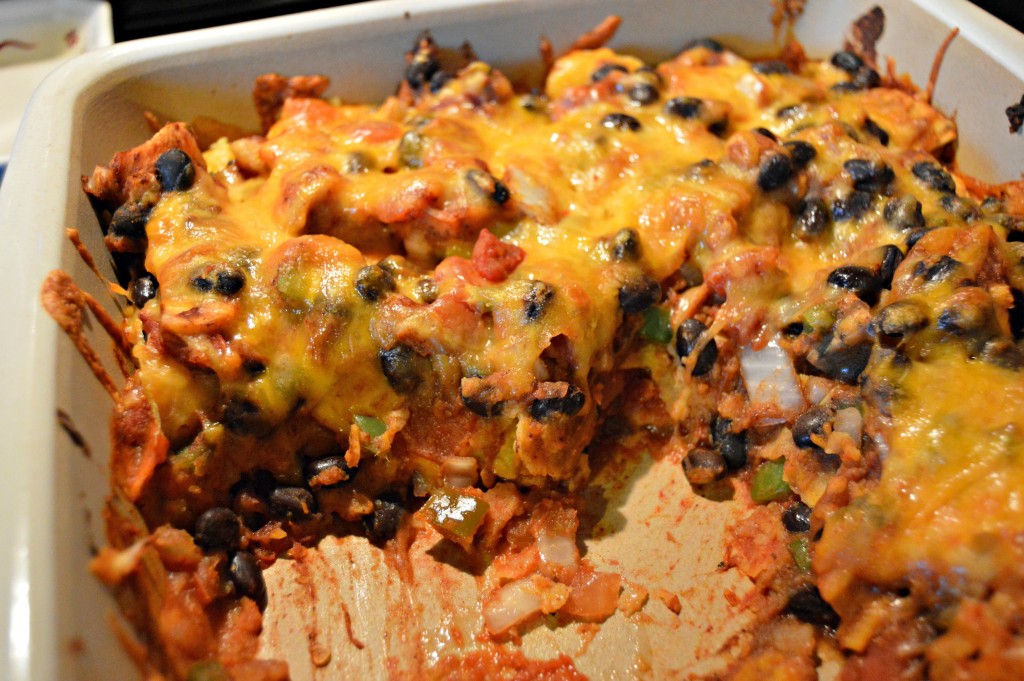 sweet potato black bean casserole