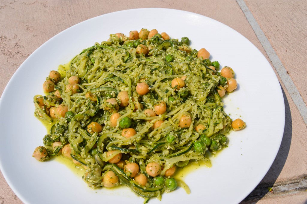 3c1k Pea and Pesto Zoodles 4