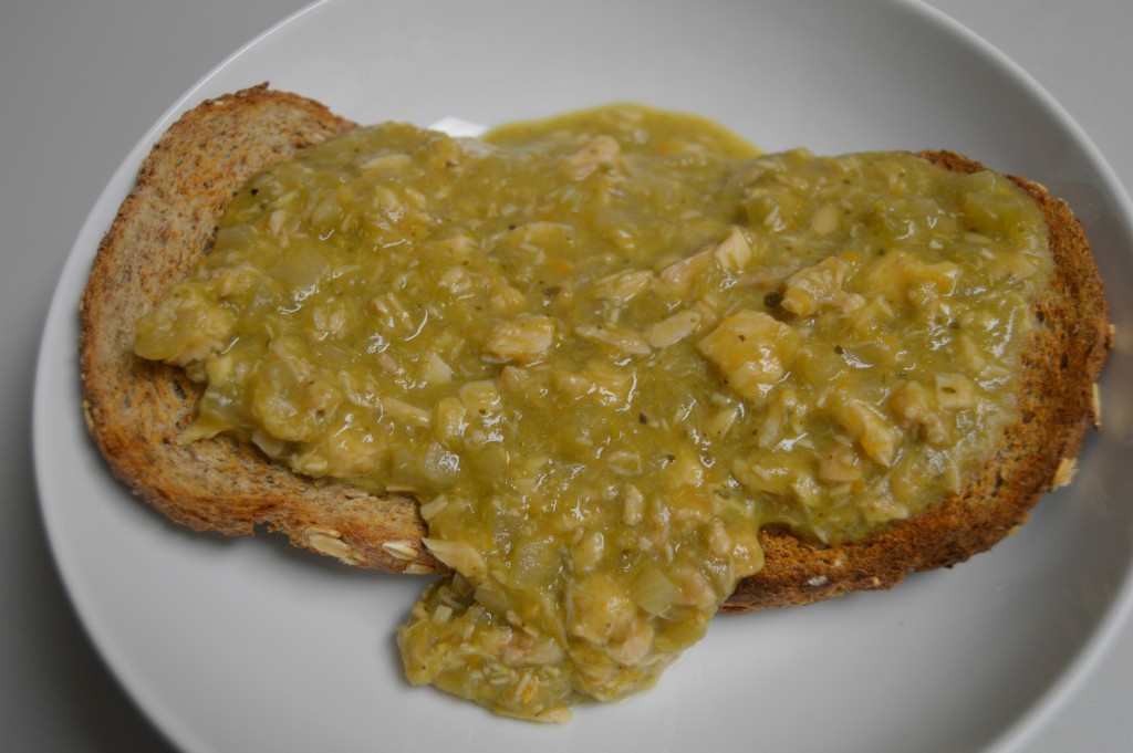 FFF Split Pea Tuna Toast