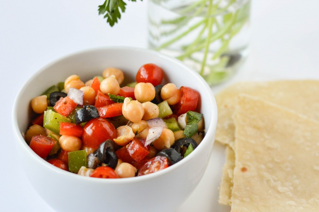 Greek Chickpea Salad 2-2