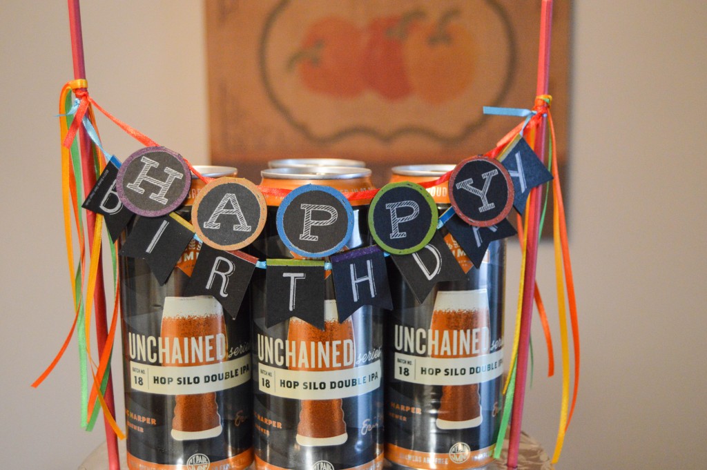 How to Make a Beer Bottle Birthday Cake| cleaneatingveggiegirl.com