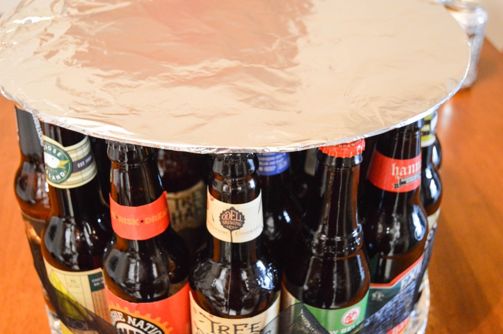 How to Make a Beer Bottle Birthday Cake| cleaneatingveggiegirl.com