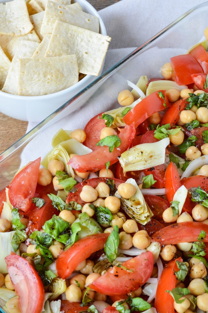 WIAW Chickpea Salad Chips