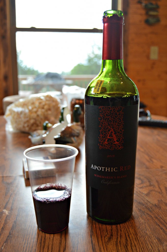 Apothic red wine