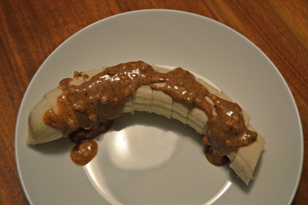 almond butter banana