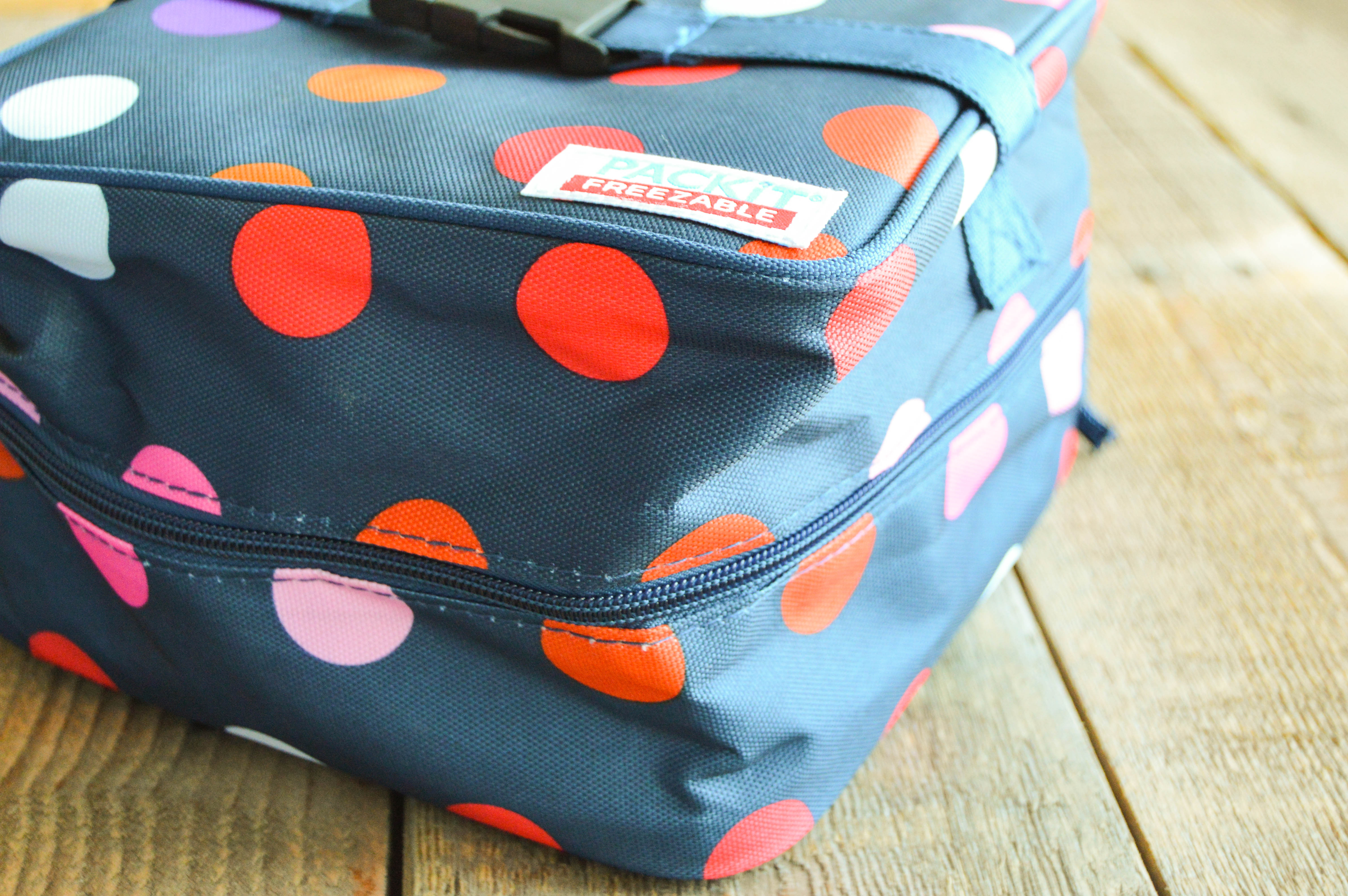 Pack It Freezable Snack Bag - Polka Dots
