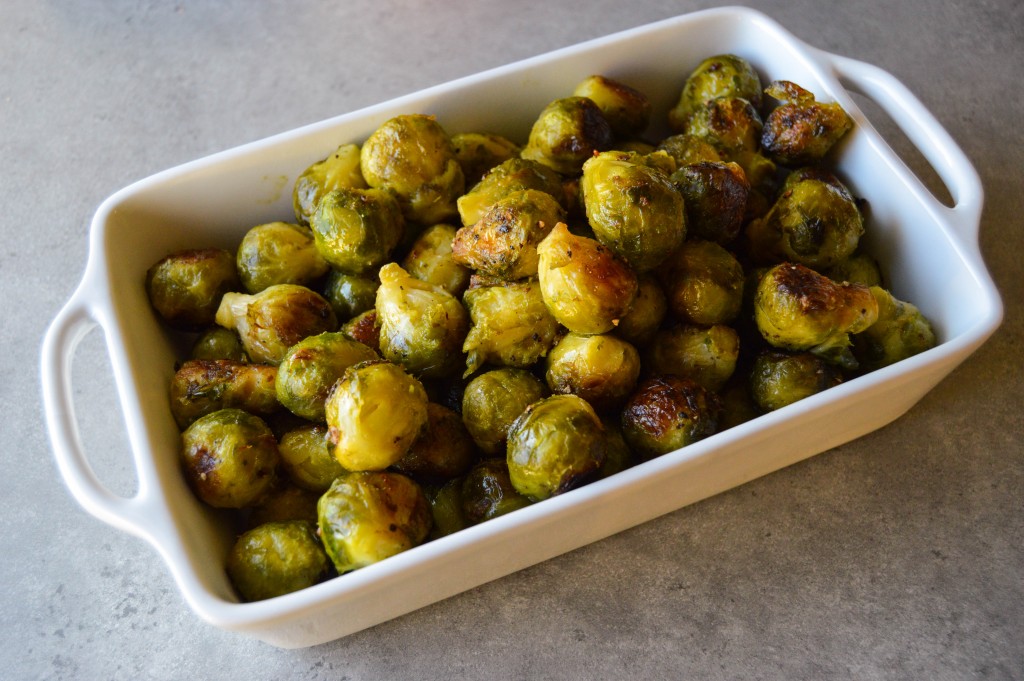 Friendsgiving brussels sprouts