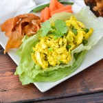 AIP Paleo Avocado Turmeric Chicken Salad| cleaneatingveggiegirl.com