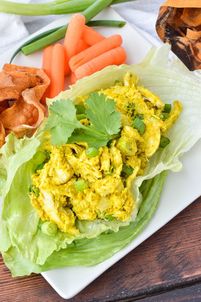 AIP Paleo Avocado Turmeric Chicken Salad| cleaneatingveggiegirl.com