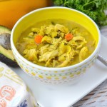 Turmeric Chicken No Noodle Soup {AIP, Paleo, Gluten-Free, Grain-Free, Nightshade-Free, Dairy-Free, Soy-Free, Nut-Free, Egg-Free, Whole 30}| cleaneatingveggiegirl.com