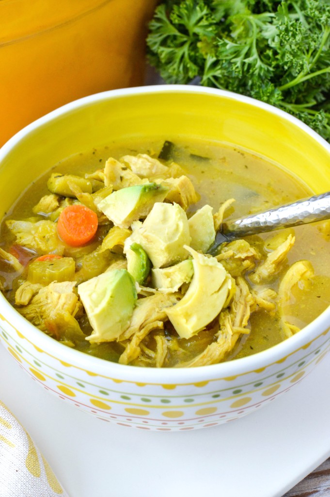 Turmeric Chicken No Noodle Soup {AIP, Paleo, Gluten-Free, Grain-Free, Nightshade-Free, Dairy-Free, Soy-Free, Nut-Free, Egg-Free, Whole 30}| cleaneatingveggiegirl.com