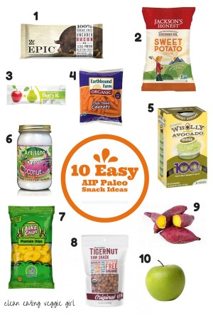 10 Easy AIP Paleo Snack Ideas - Clean Eating Veggie Girl